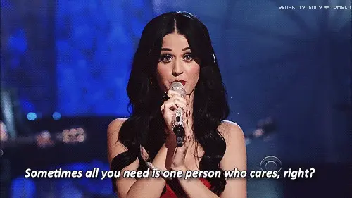Sometimes all you need is one person who cares, right?