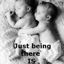 Sometimes just being there IS enough