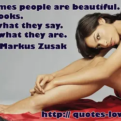 Sometimes people are beautiful. Not in looks. Not in what they say. Just in what...