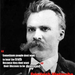 Sometimes people don't want to hear the truth because they don't want their illusions to...