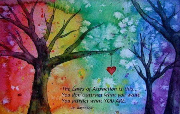 The Laws of Attraction is this... You don't attract what you want. You attract what YOU ARE