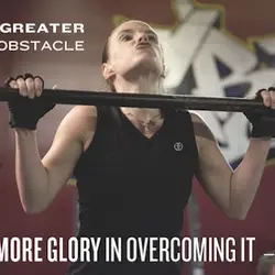 The greater the obstacle the more glory in overcoming it