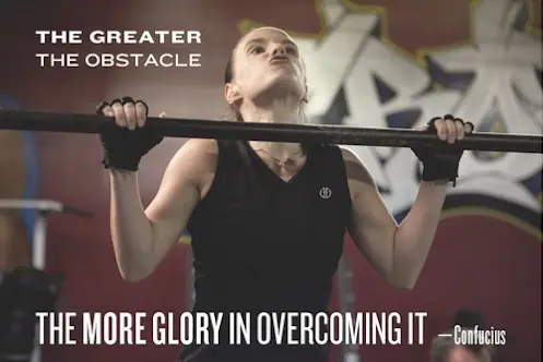 The greater the obstacle the more glory in overcoming it
