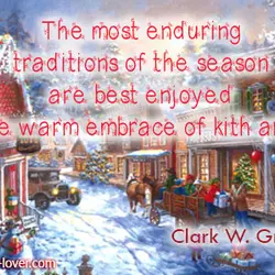 The most enduring traditions of the season are best enjoyed in the warm embrace of...