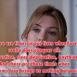There are times in our lives when love really does conquer all. Exhaustion, sleep deprivation,...