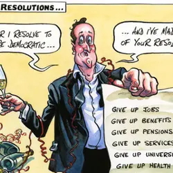New Year's Resolutions This year I resolve to be more democratic and I've made a...