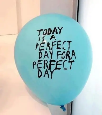 Today is a perfect for a perfect day