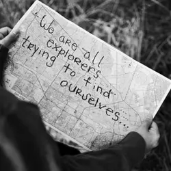 We are all explorers trying to find ourselves
