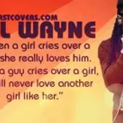 When a girl cries over a guy, she really loves him. When a guy cries...