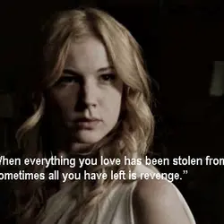 When everything you love has been stolen from you. Sometimes all you have left is...