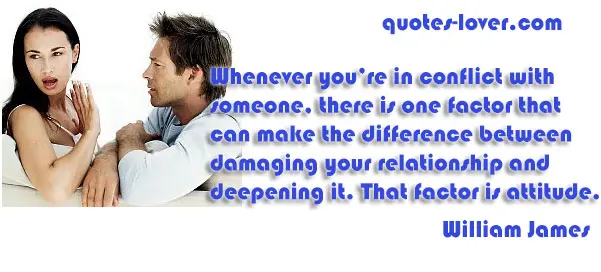 Whenever you’re in conflict with someone, there is one factor that can make the difference between damaging your relationship and deepening it. That factor is attitude.
