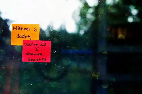 Without a doubt, you're all I dream about.