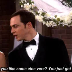 Would you like some aloe vera? You just got burned!