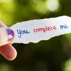 You complete me