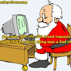 You have 200. 194. 305 friend requests. I knew this Facebook thing was a bad...