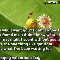 You know why I want you? I didn’t know I was lost until you found...
