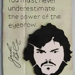 You must never underestimate the power of the eyebrow.