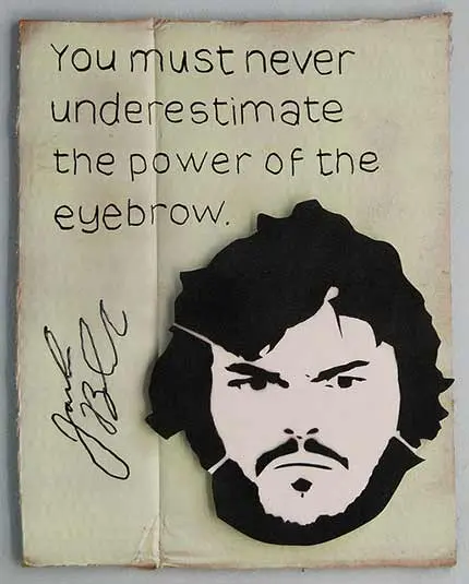 You must never underestimate the power of the eyebrow.