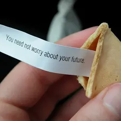 You need not worry about your future