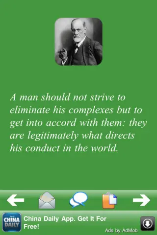 A man should not strive to eliminate his complexes but to get in accord with them; they are legitimately what directs his conduct in this world