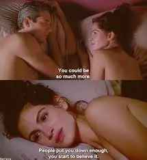 You could be so much more.People put you down enough you start to believe it.