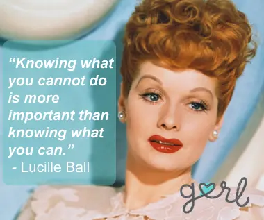 Knowing what you cannot do is more important than knowing what you can
