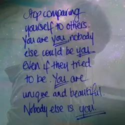 Stop Comparing Yourself To Others